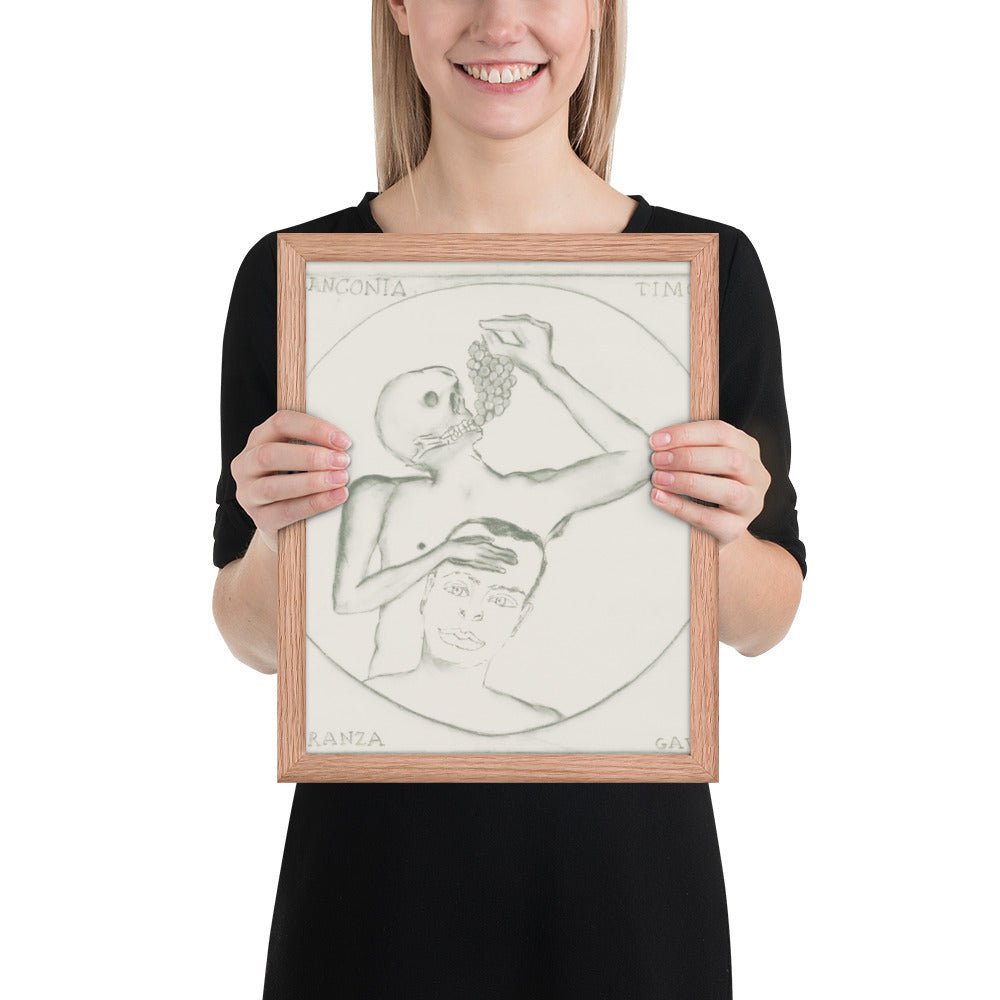 Untitled by Francesco Clemente, Framed poster