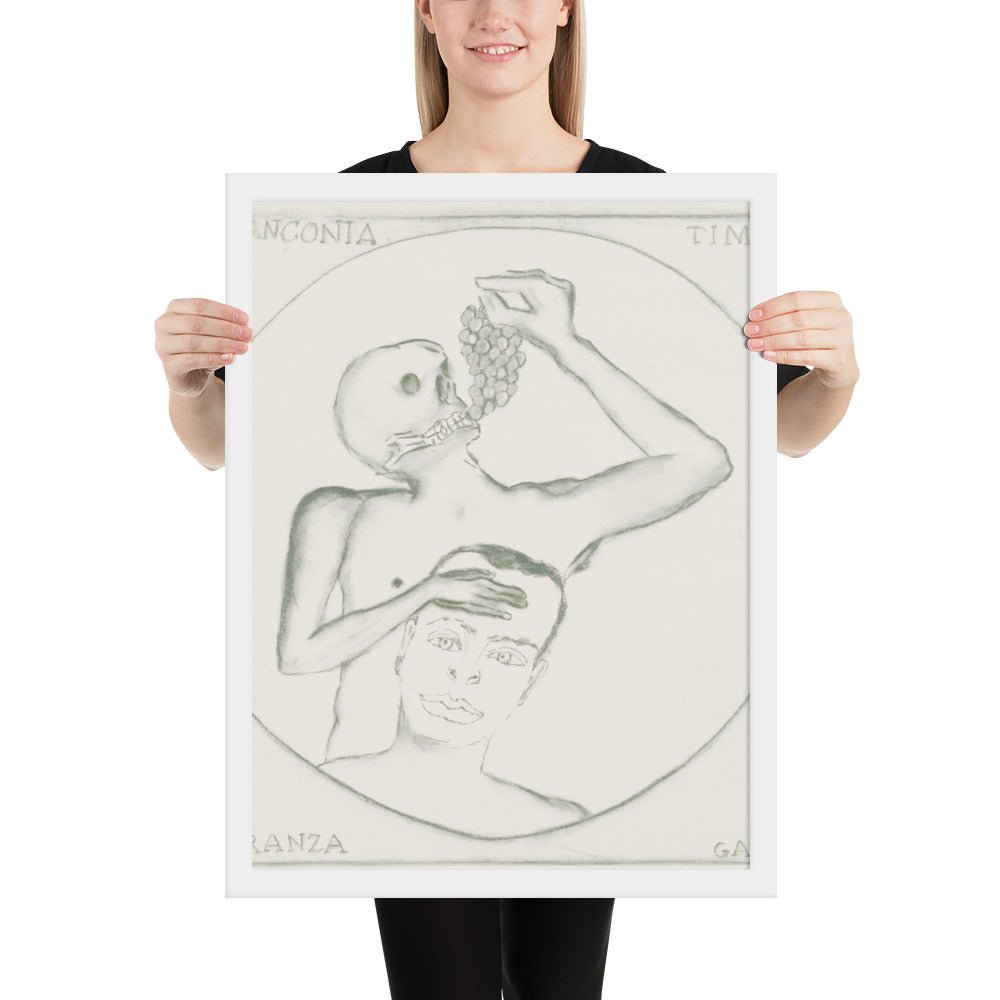 Untitled by Francesco Clemente, Framed poster