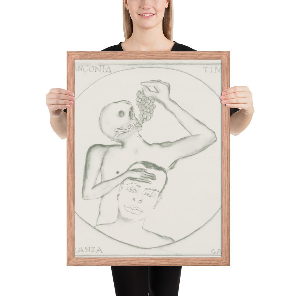 Untitled by Francesco Clemente, Framed poster