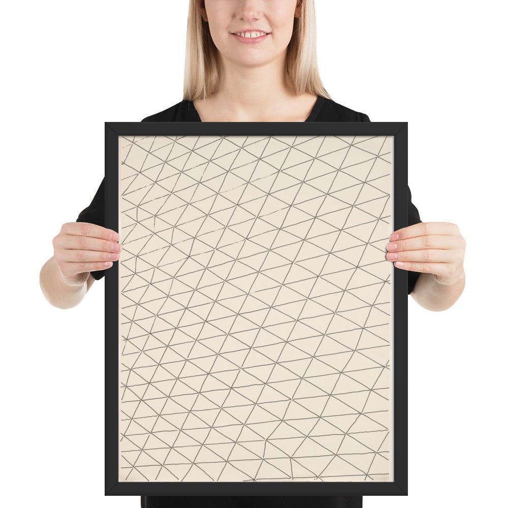 Untitled by Gego, Framed poster