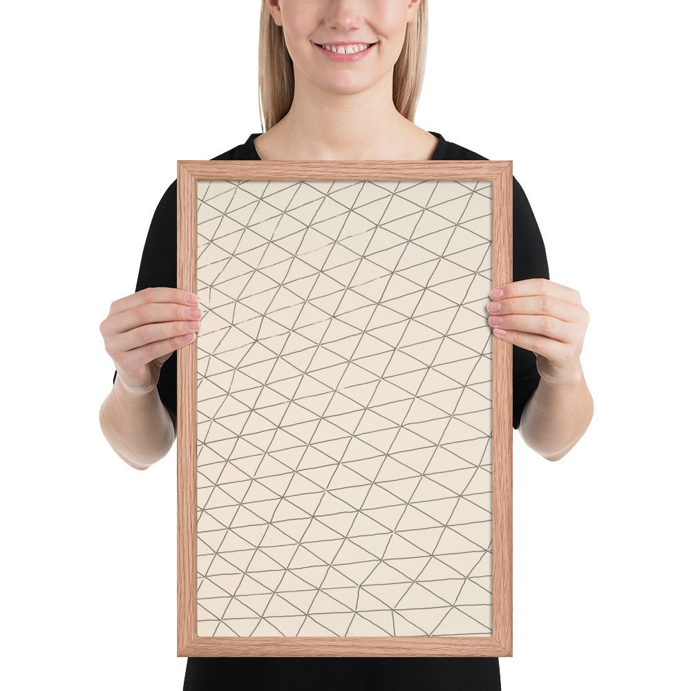 Untitled by Gego, Framed poster