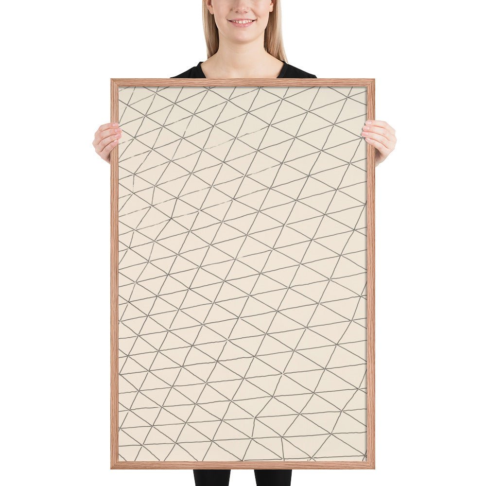 Untitled by Gego, Framed poster
