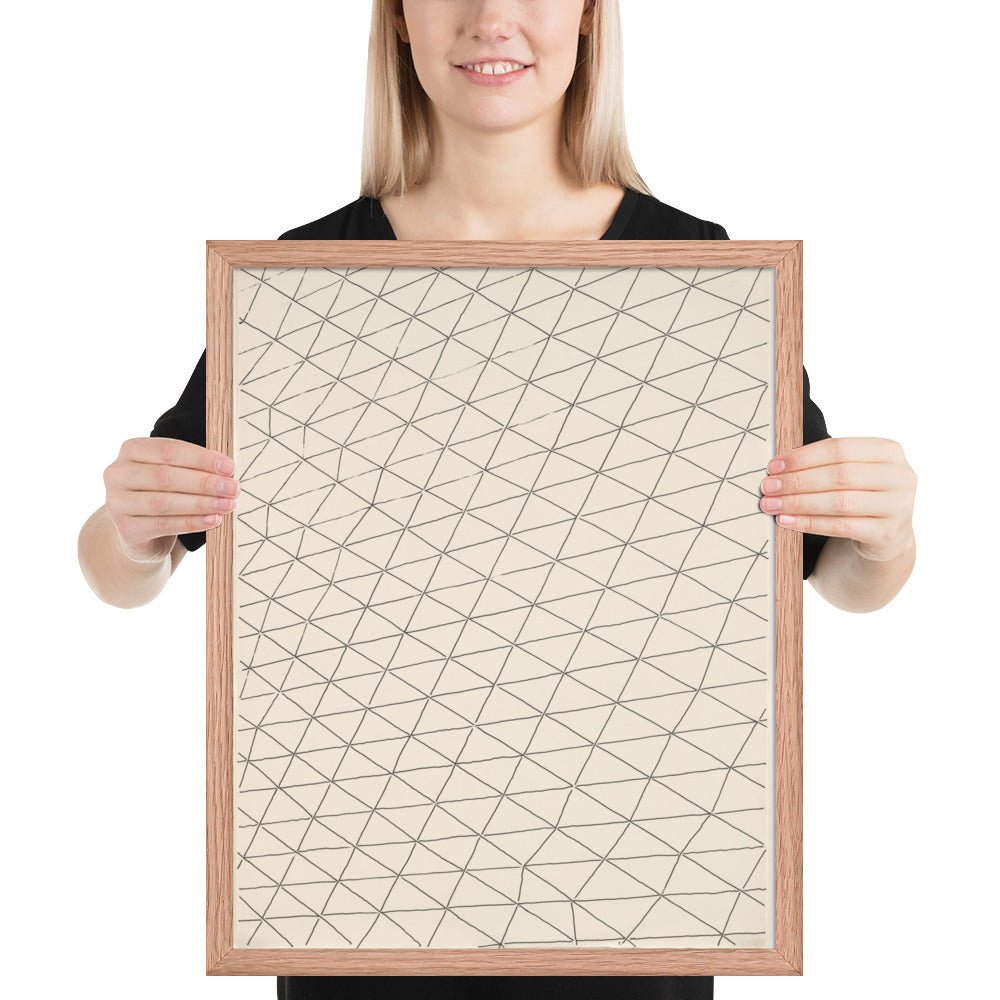 Untitled by Gego, Framed poster
