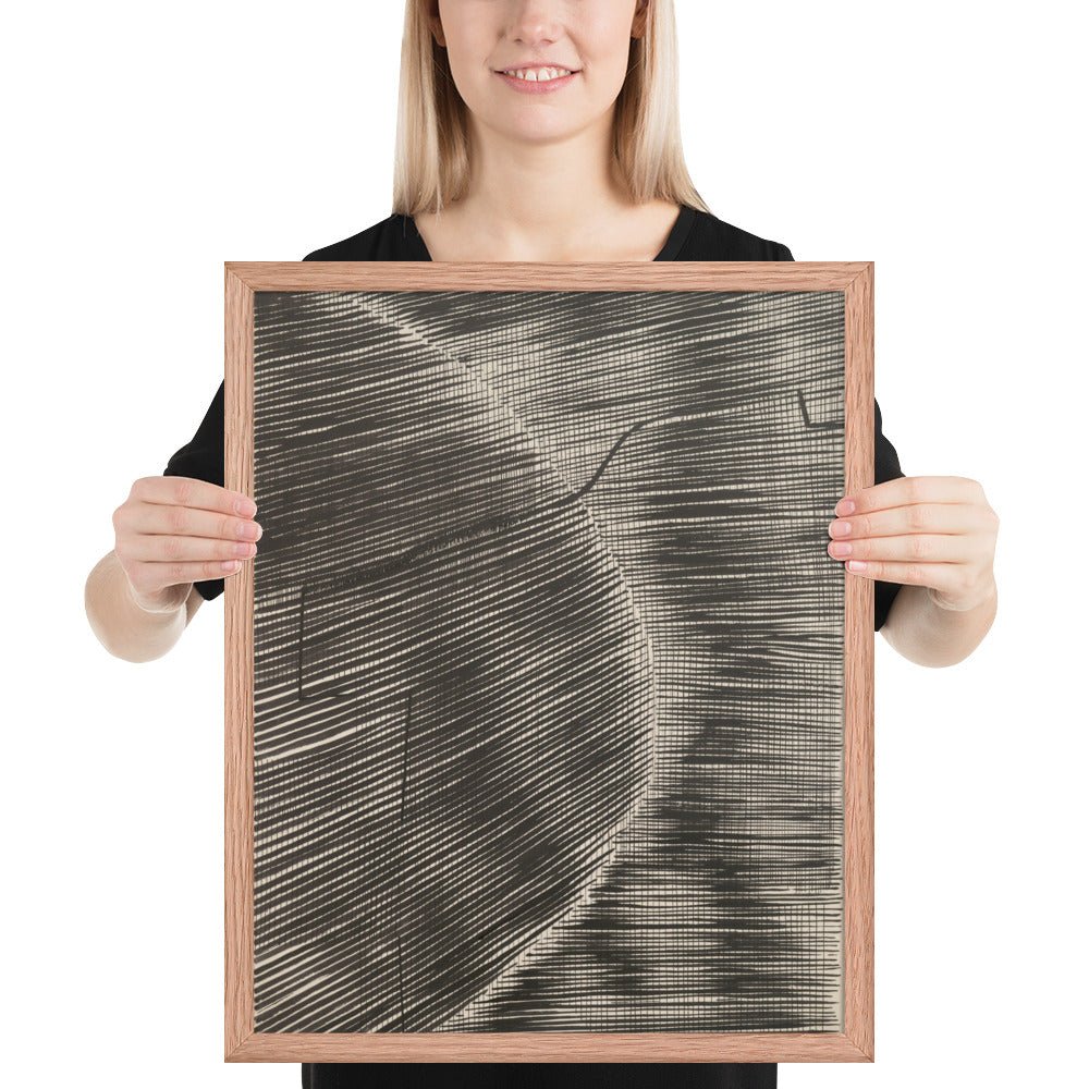 Untitled by Gego, Framed poster
