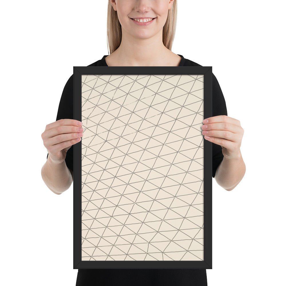 Untitled by Gego, Framed poster
