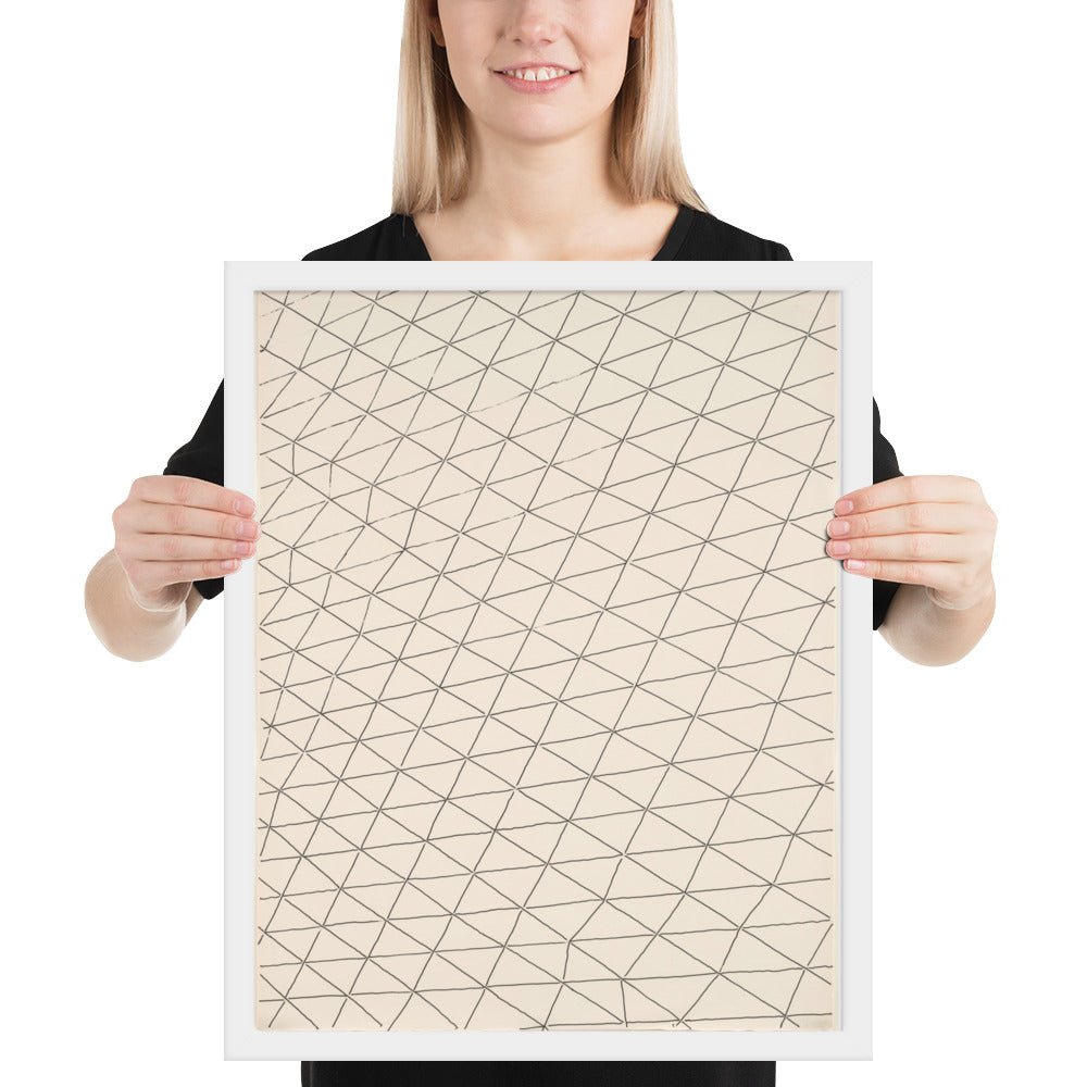 Untitled by Gego, Framed poster