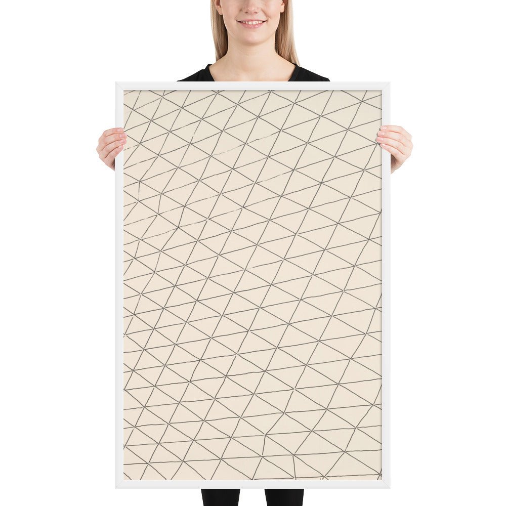 Untitled by Gego, Framed poster