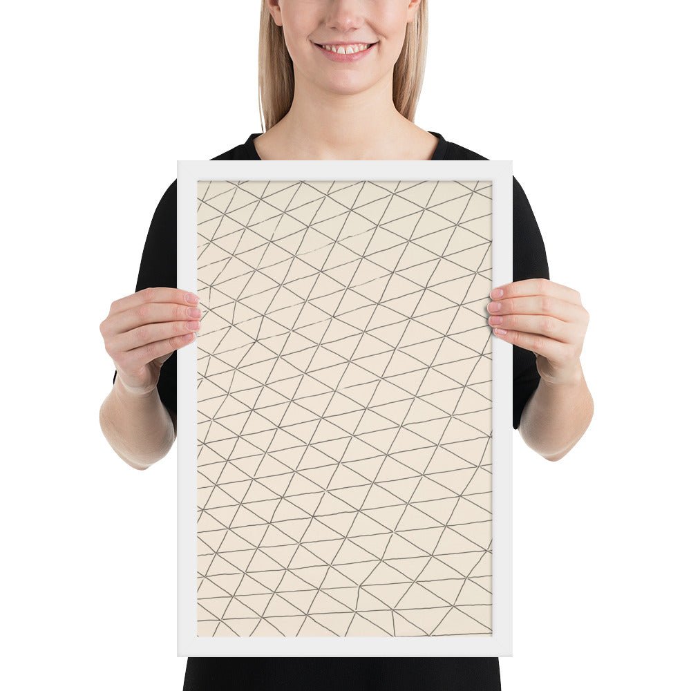Untitled by Gego, Framed poster