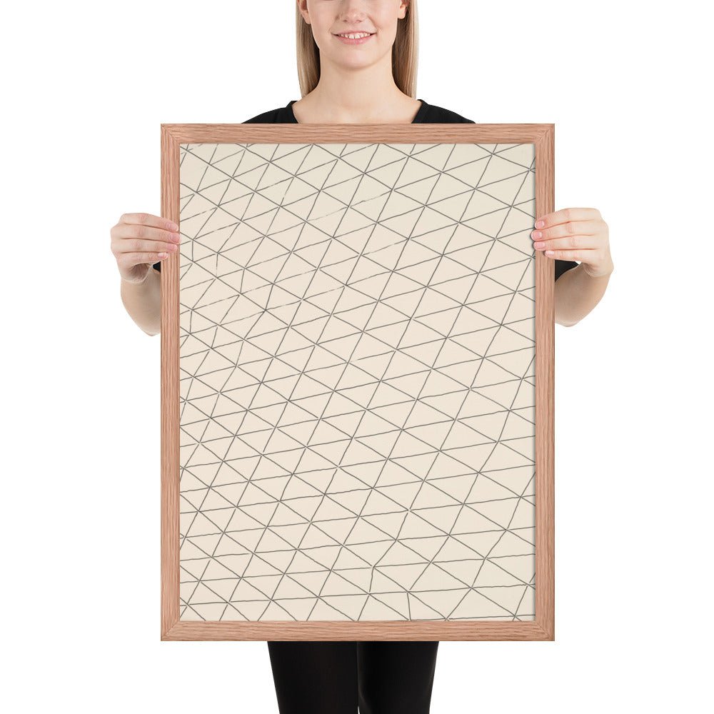 Untitled by Gego, Framed poster
