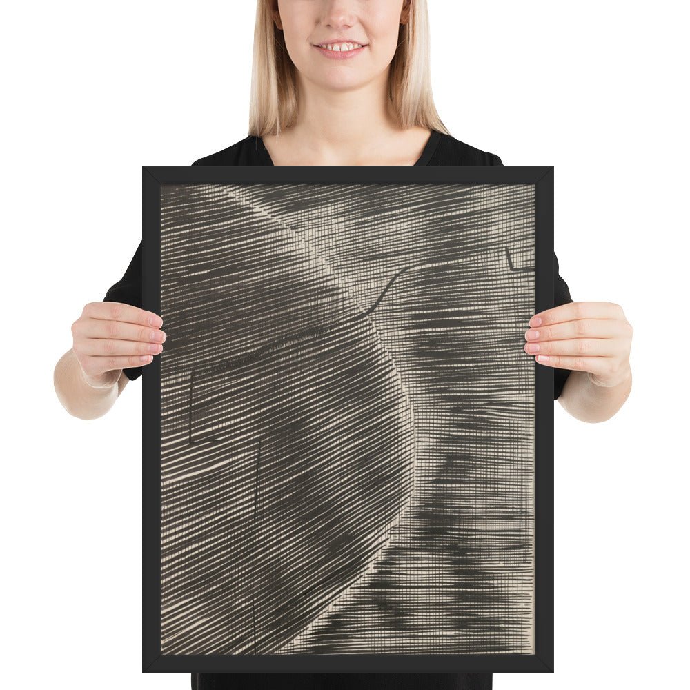 Untitled by Gego, Framed poster