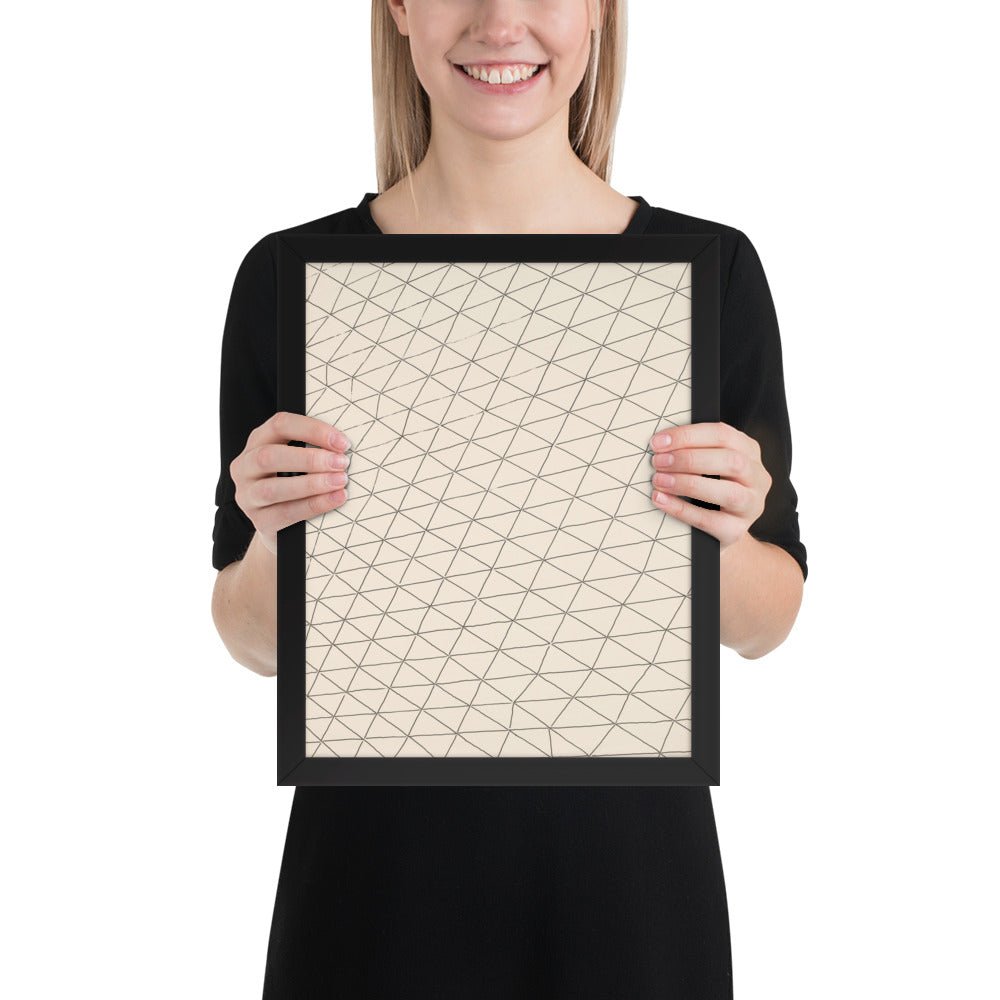 Untitled by Gego, Framed poster