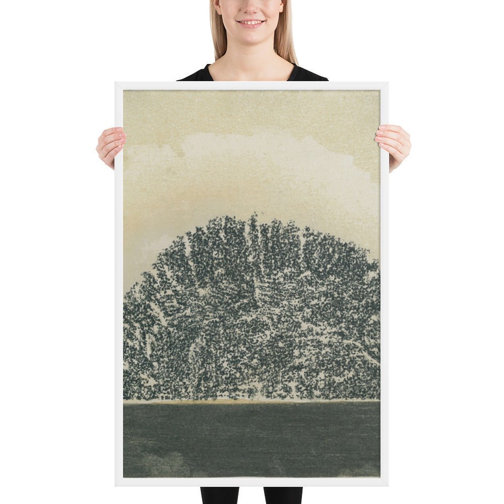 Untitled by Giuseppe Penone, Framed poster