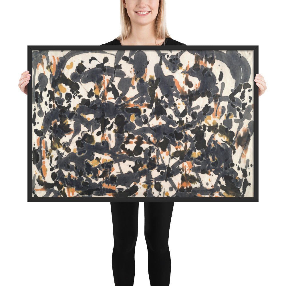 Untitled by Jackson Pollock, Framed poster