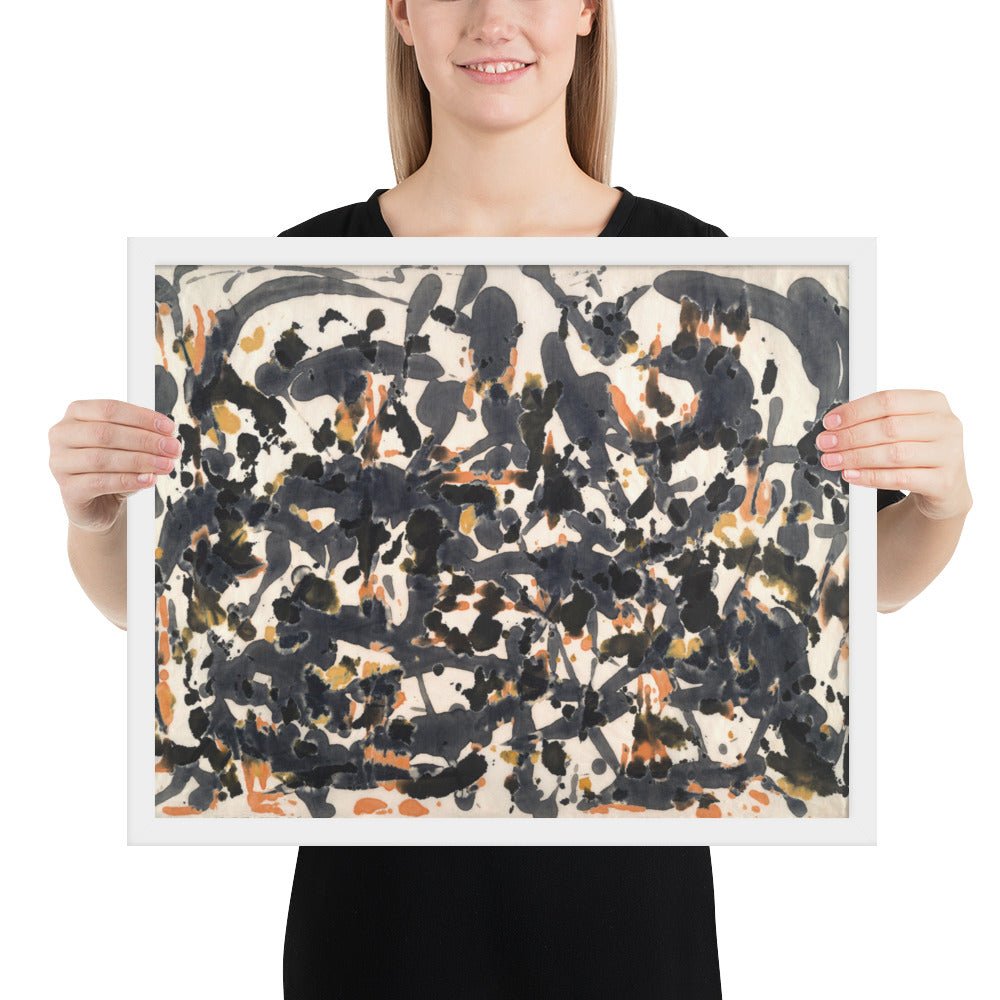 Untitled by Jackson Pollock, Framed poster