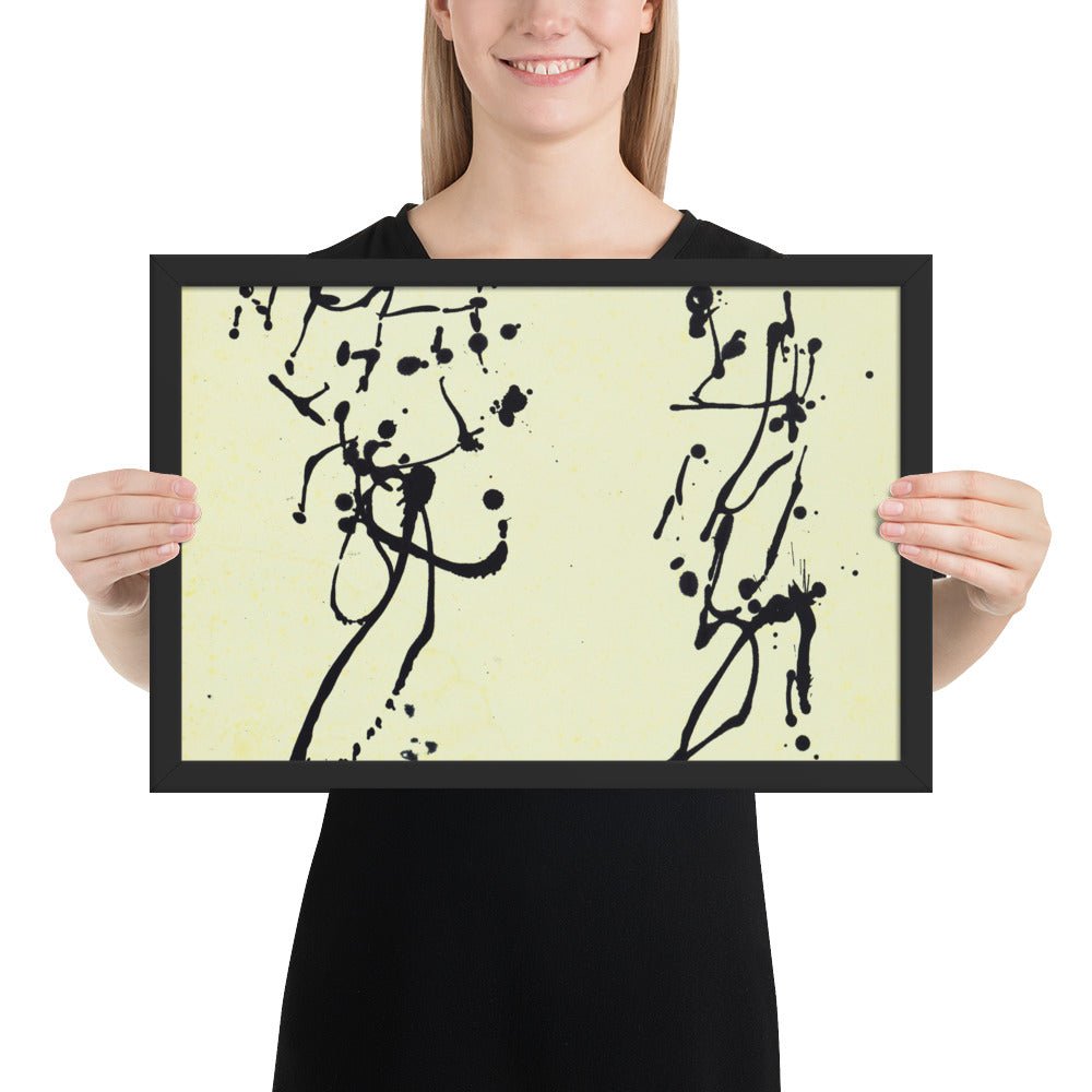 Untitled by Jackson Pollock, Framed poster