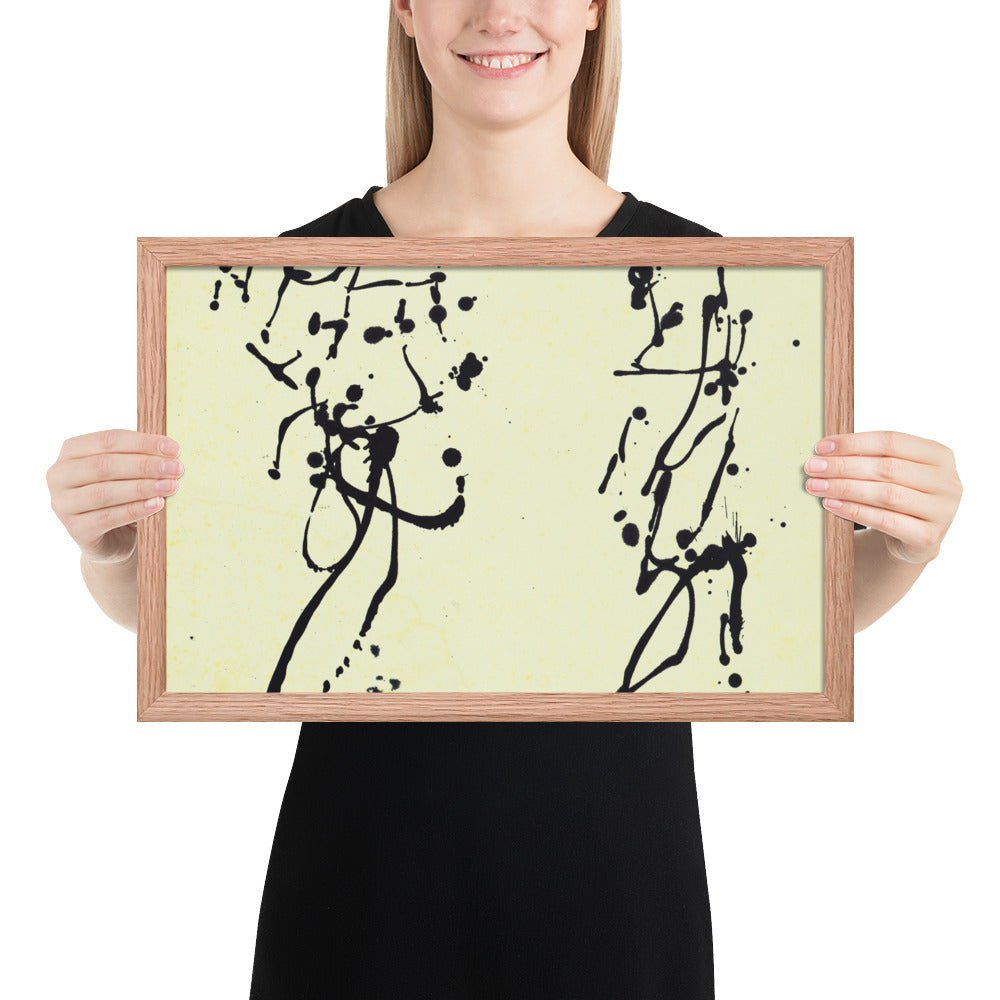 Untitled by Jackson Pollock, Framed poster