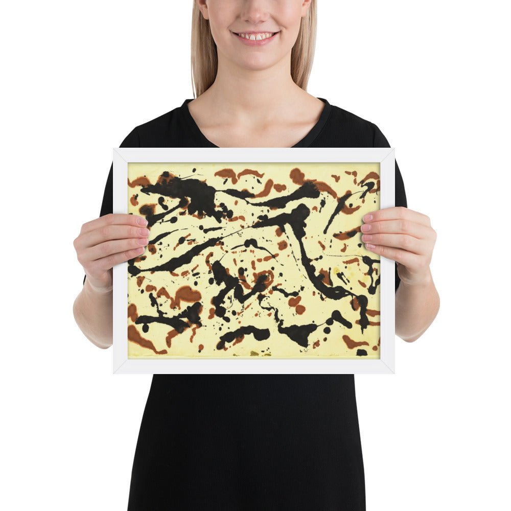 Untitled by Jackson Pollock, Framed poster