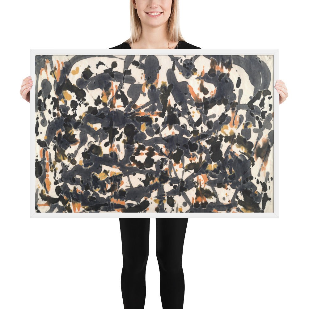 Untitled by Jackson Pollock, Framed poster