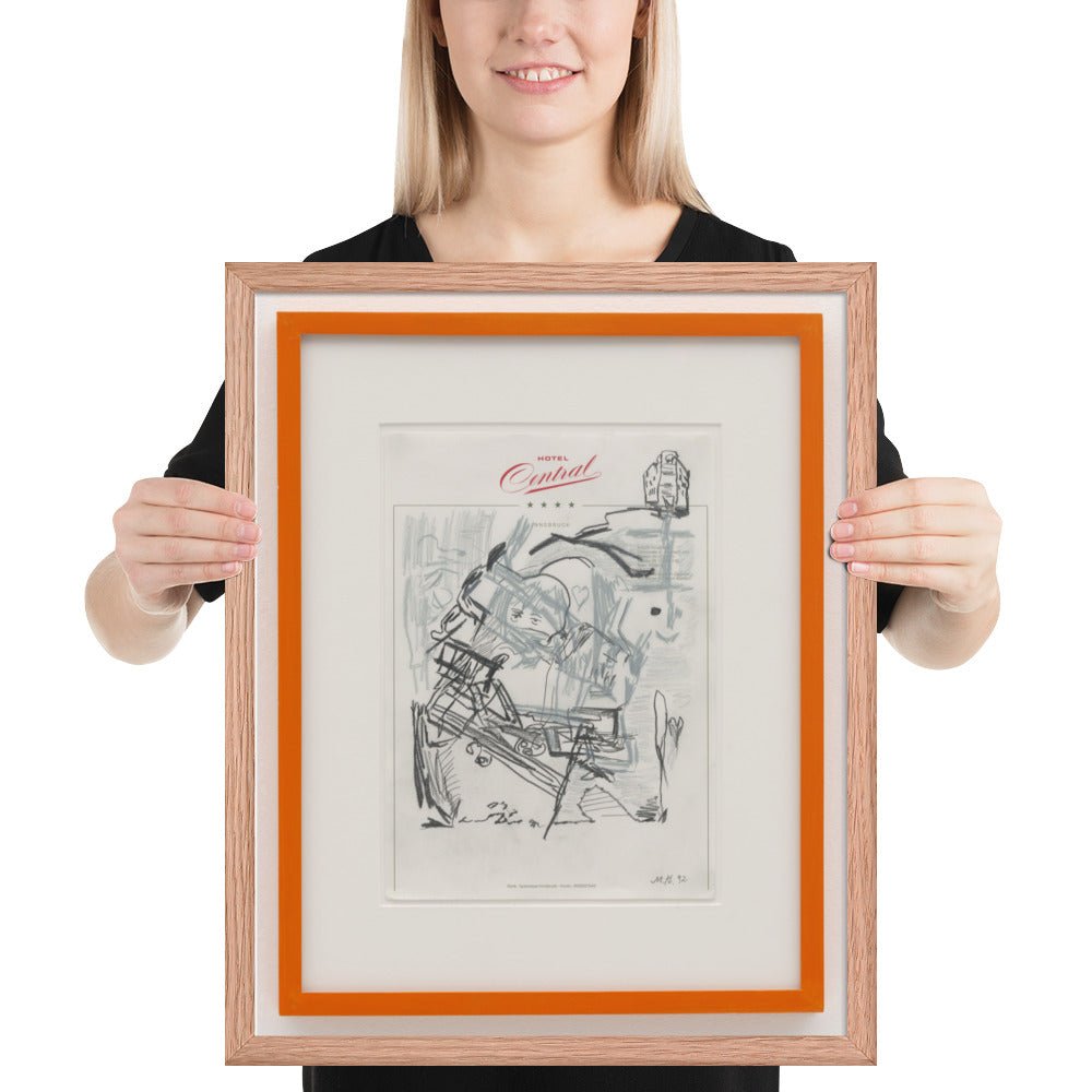 Untitled by Martin Kippenberger, Framed poster
