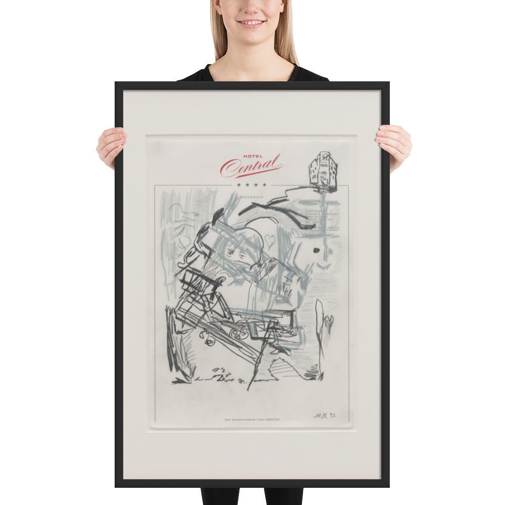Untitled by Martin Kippenberger, Framed poster