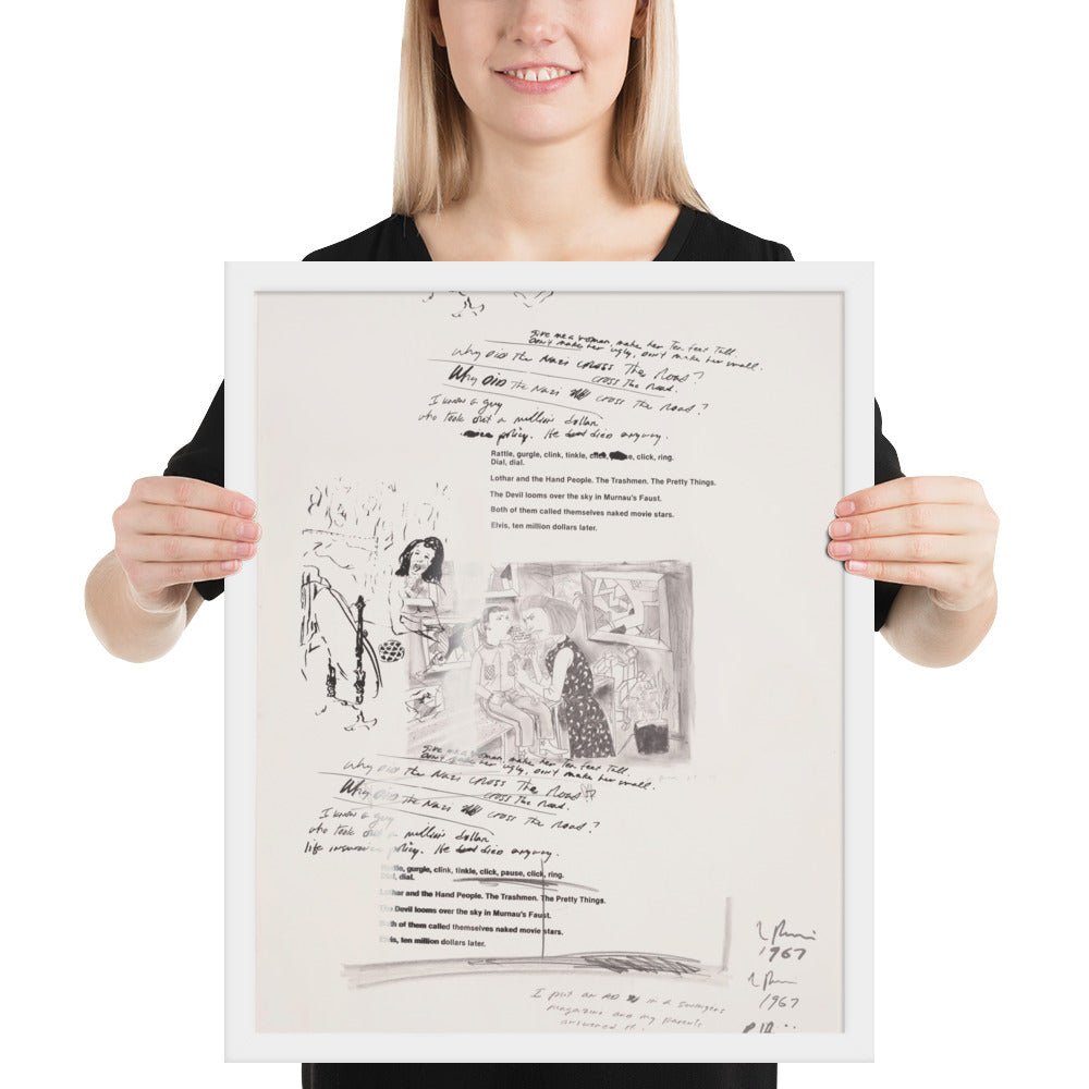 Untitled by Richard Prince, Framed poster