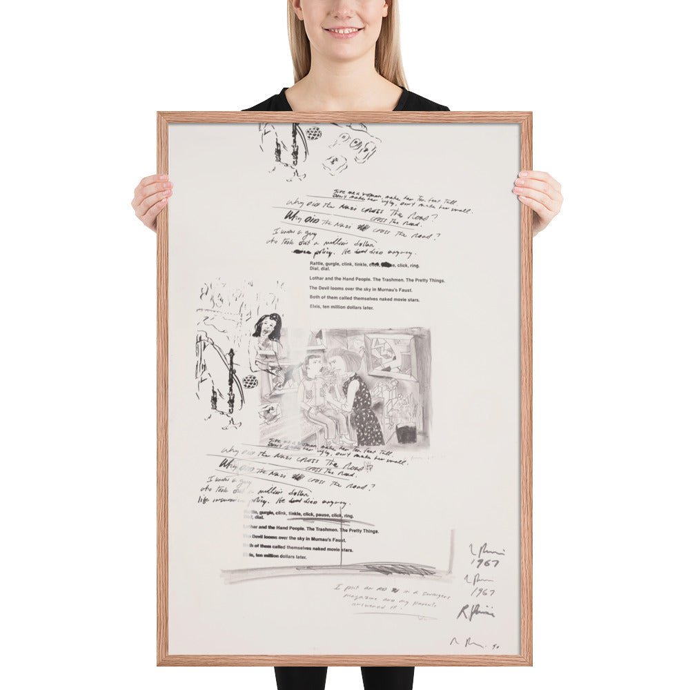 Untitled by Richard Prince, Framed poster