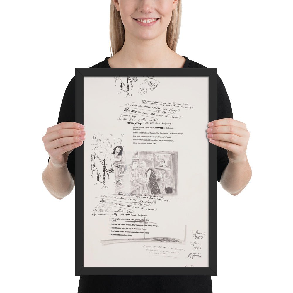 Untitled by Richard Prince, Framed poster