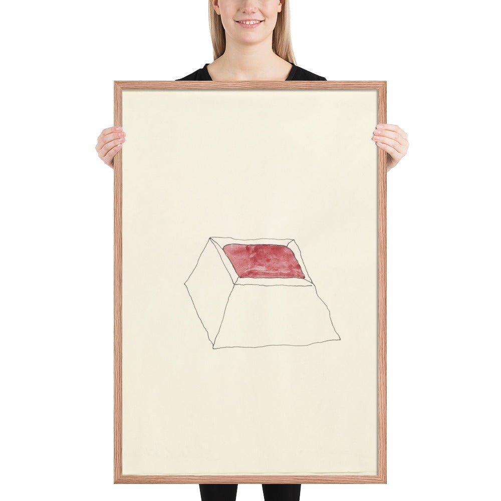 Untitled by Richard Tuttle, Framed poster