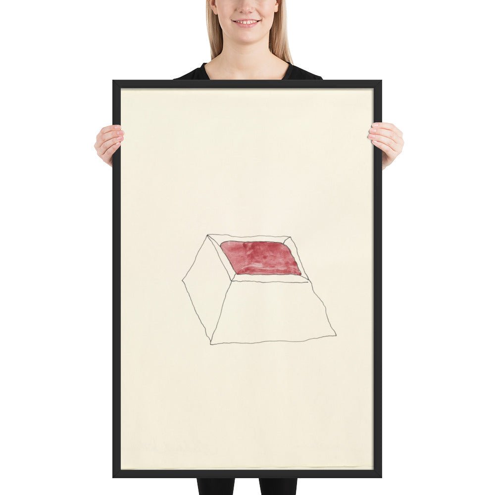Untitled by Richard Tuttle, Framed poster
