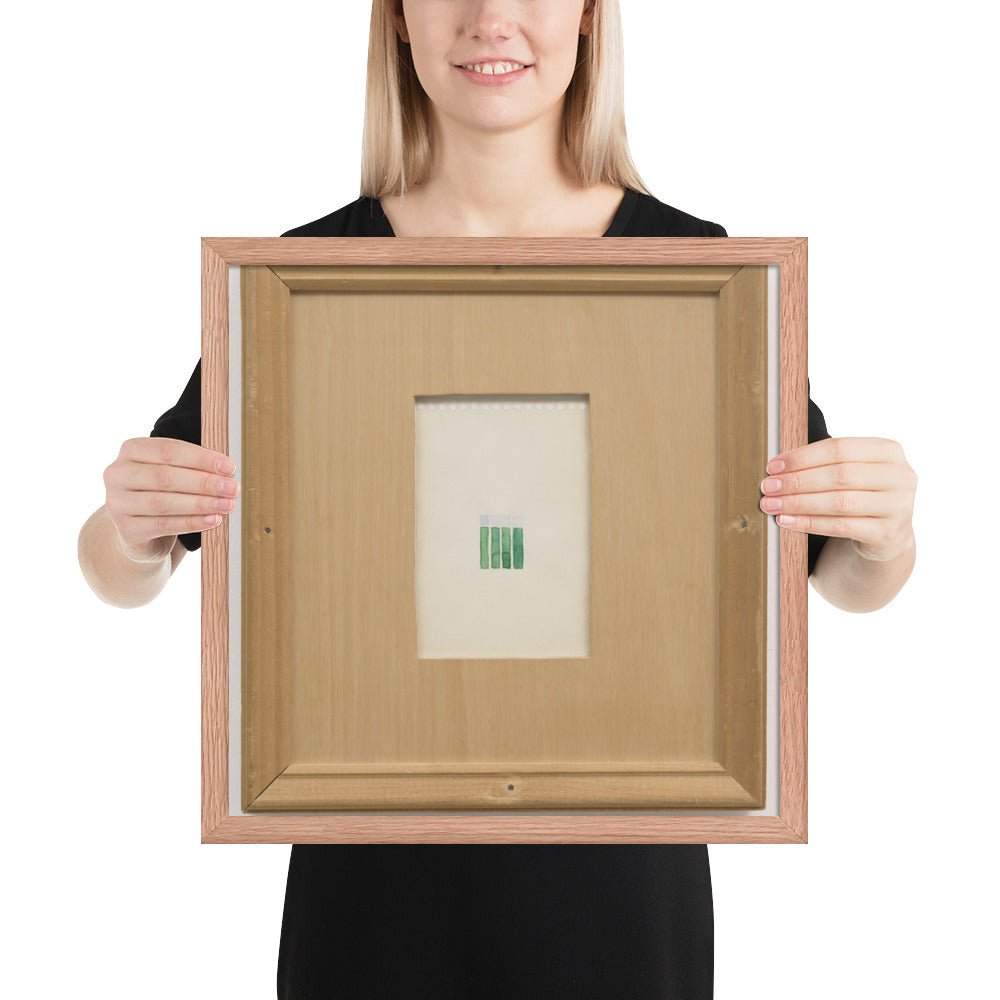 Untitled by Richard Tuttle, Framed poster