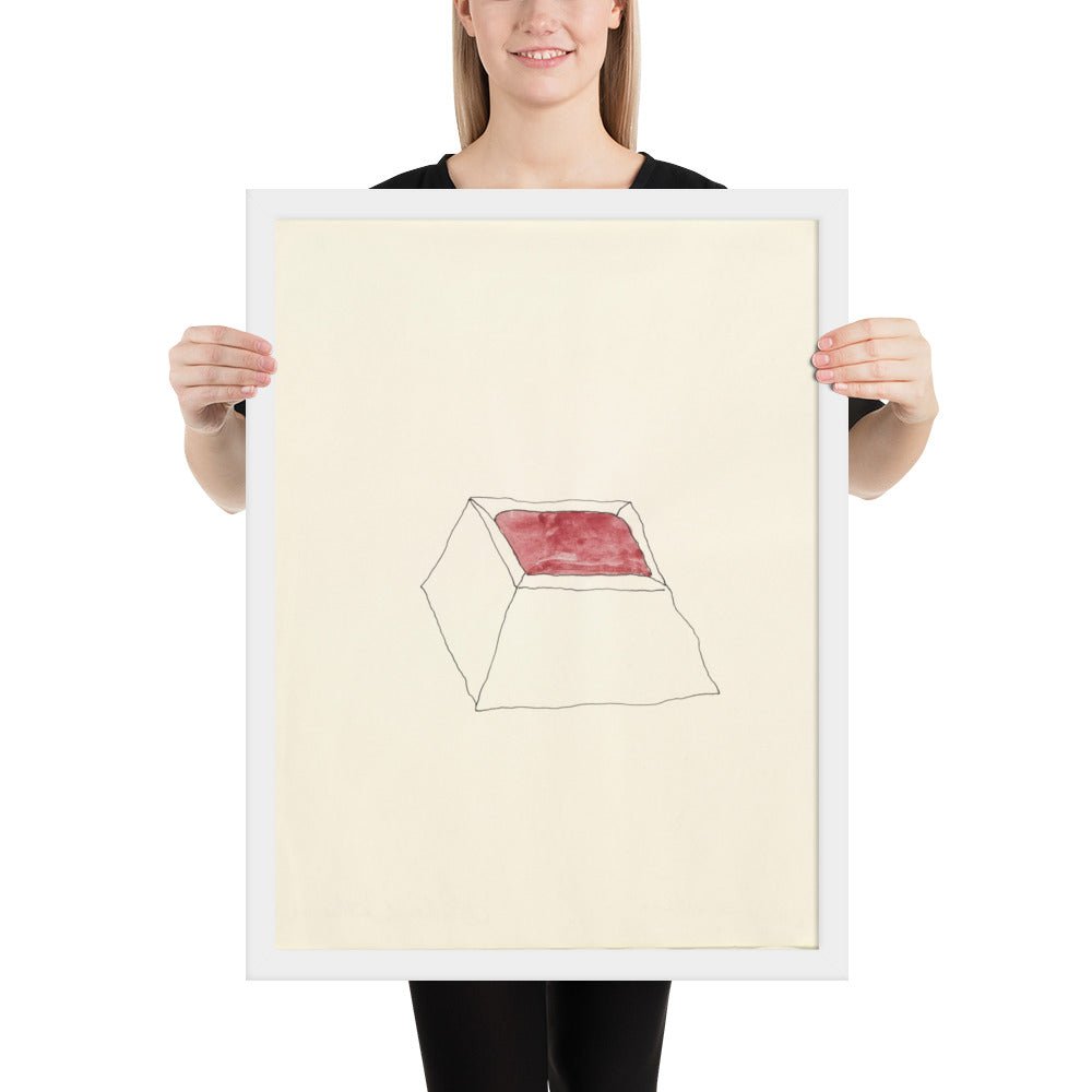 Untitled by Richard Tuttle, Framed poster