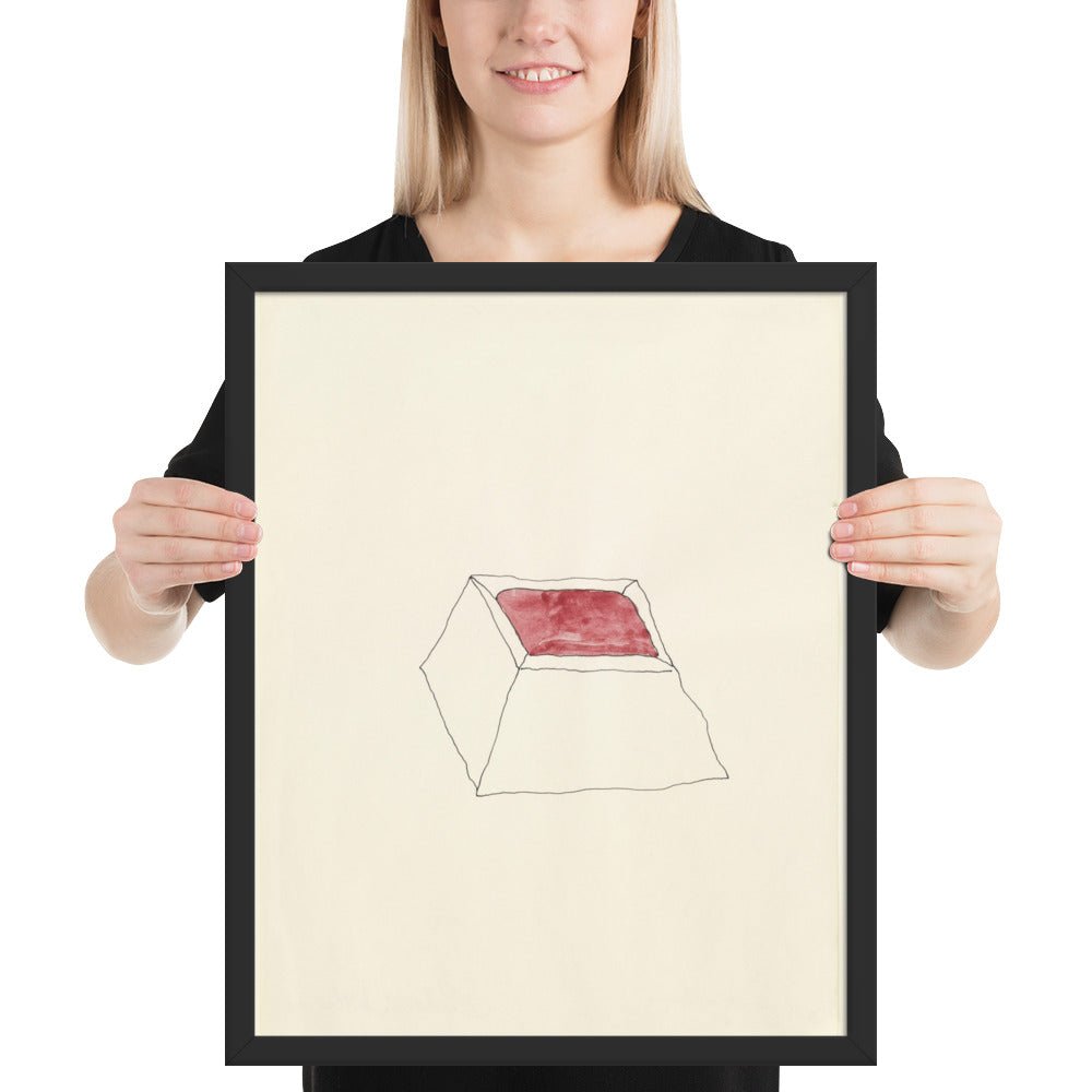 Untitled by Richard Tuttle, Framed poster