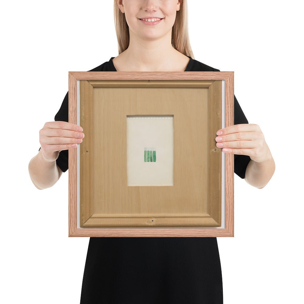 Untitled by Richard Tuttle, Framed poster