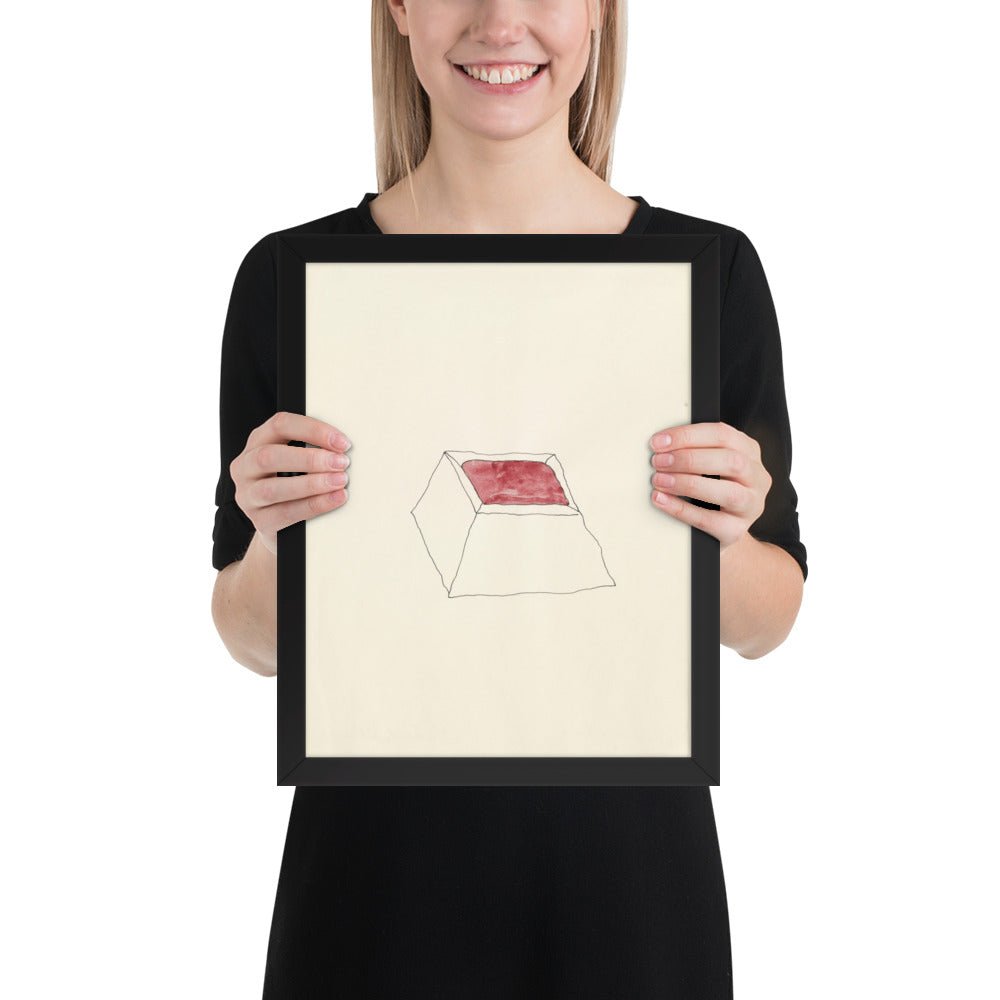 Untitled by Richard Tuttle, Framed poster