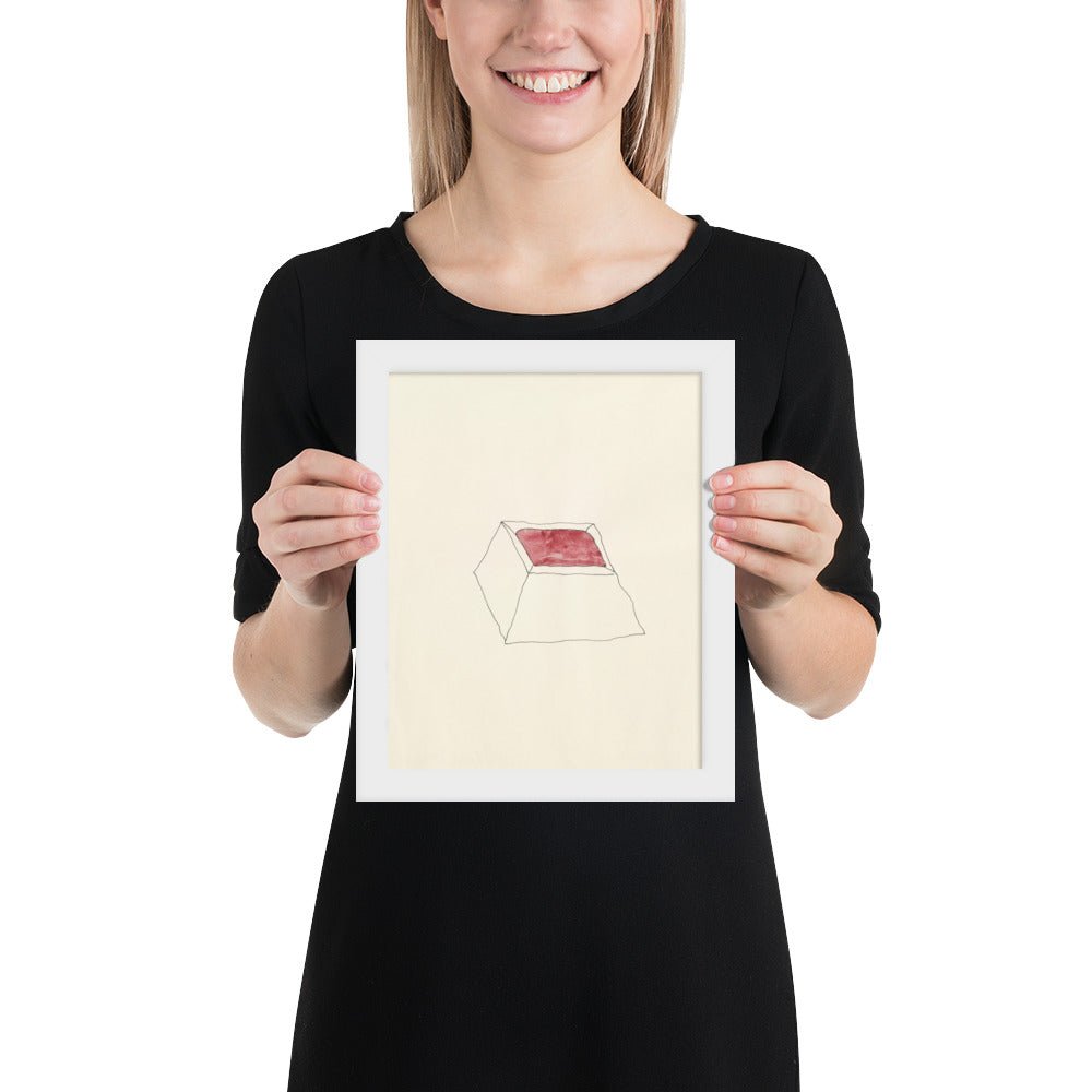 Untitled by Richard Tuttle, Framed poster