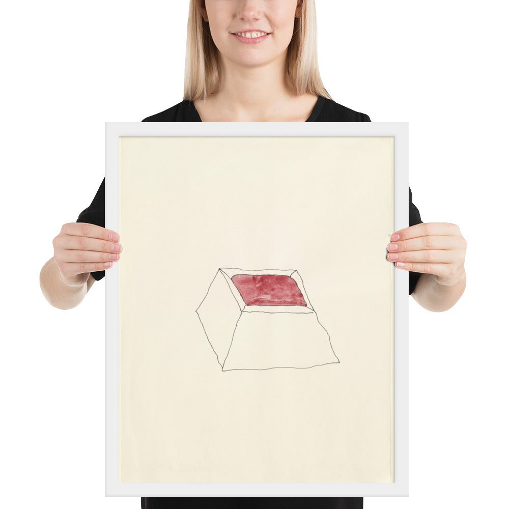 Untitled by Richard Tuttle, Framed poster