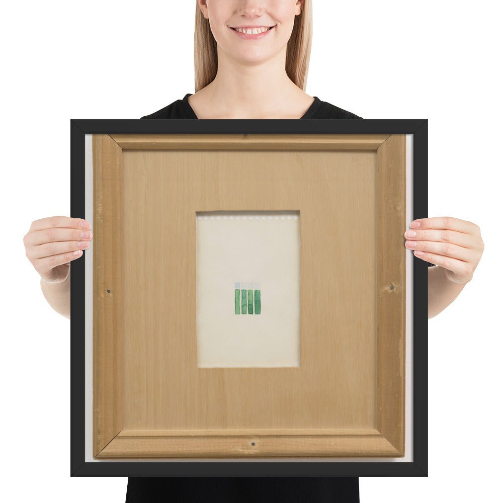 Untitled by Richard Tuttle, Framed poster
