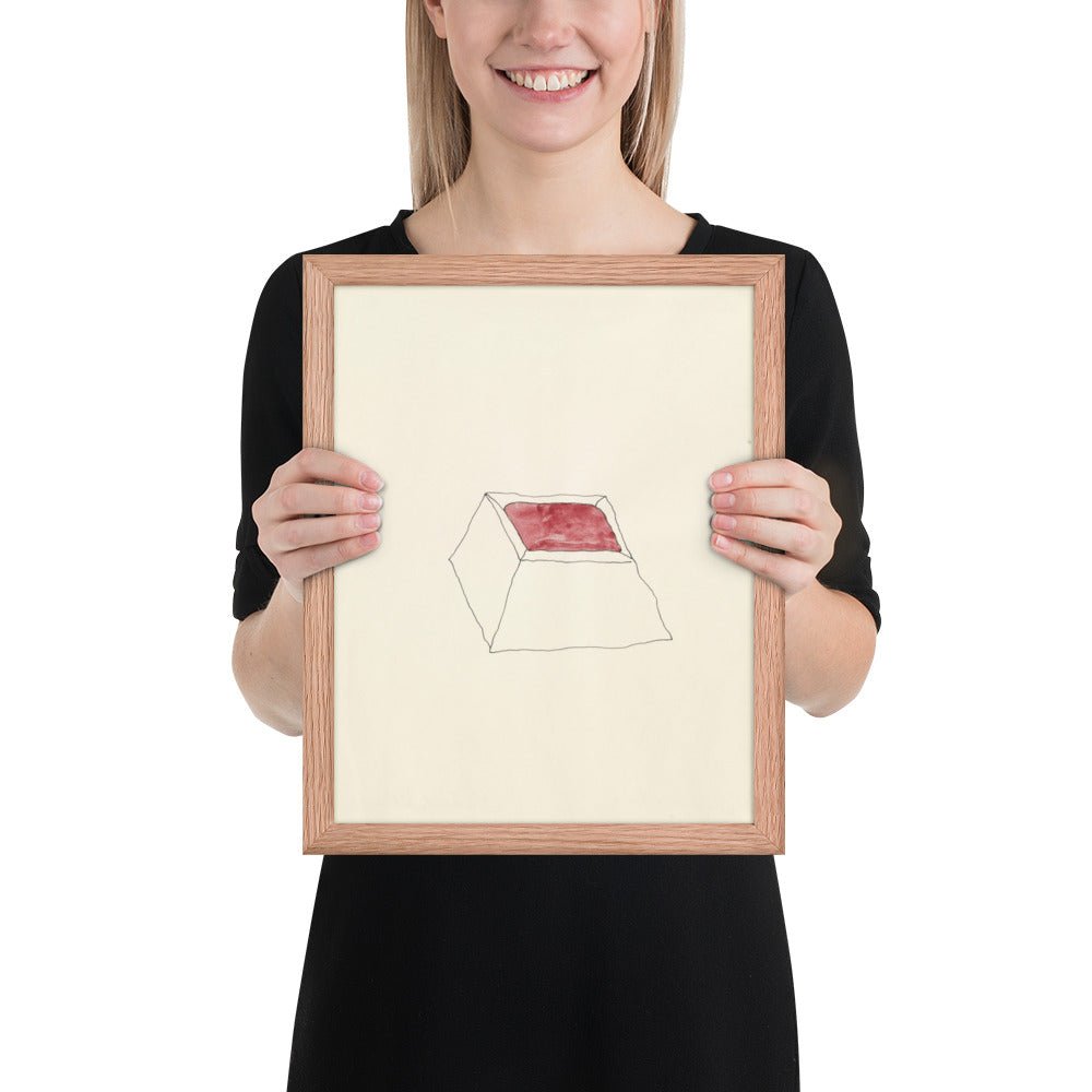 Untitled by Richard Tuttle, Framed poster
