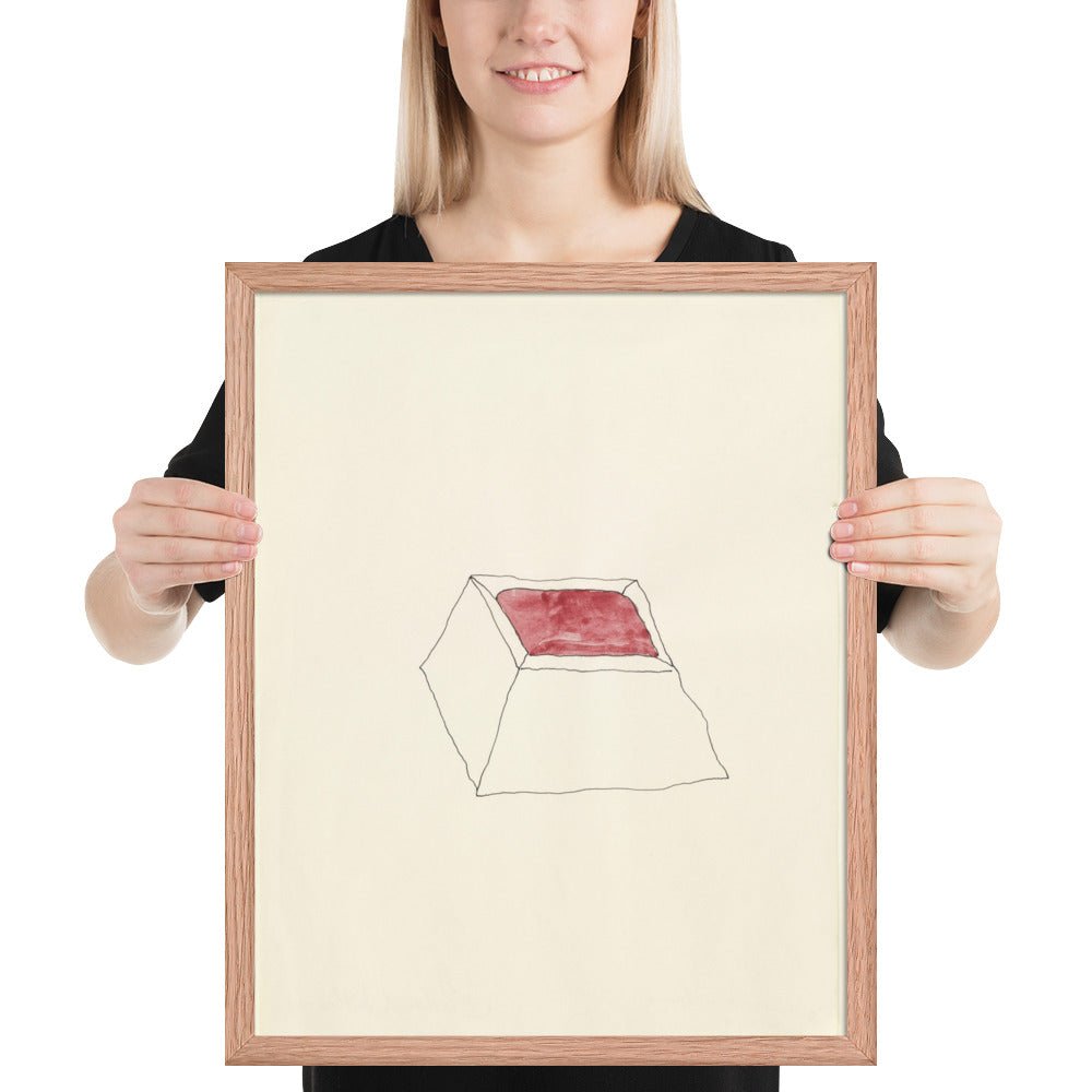 Untitled by Richard Tuttle, Framed poster