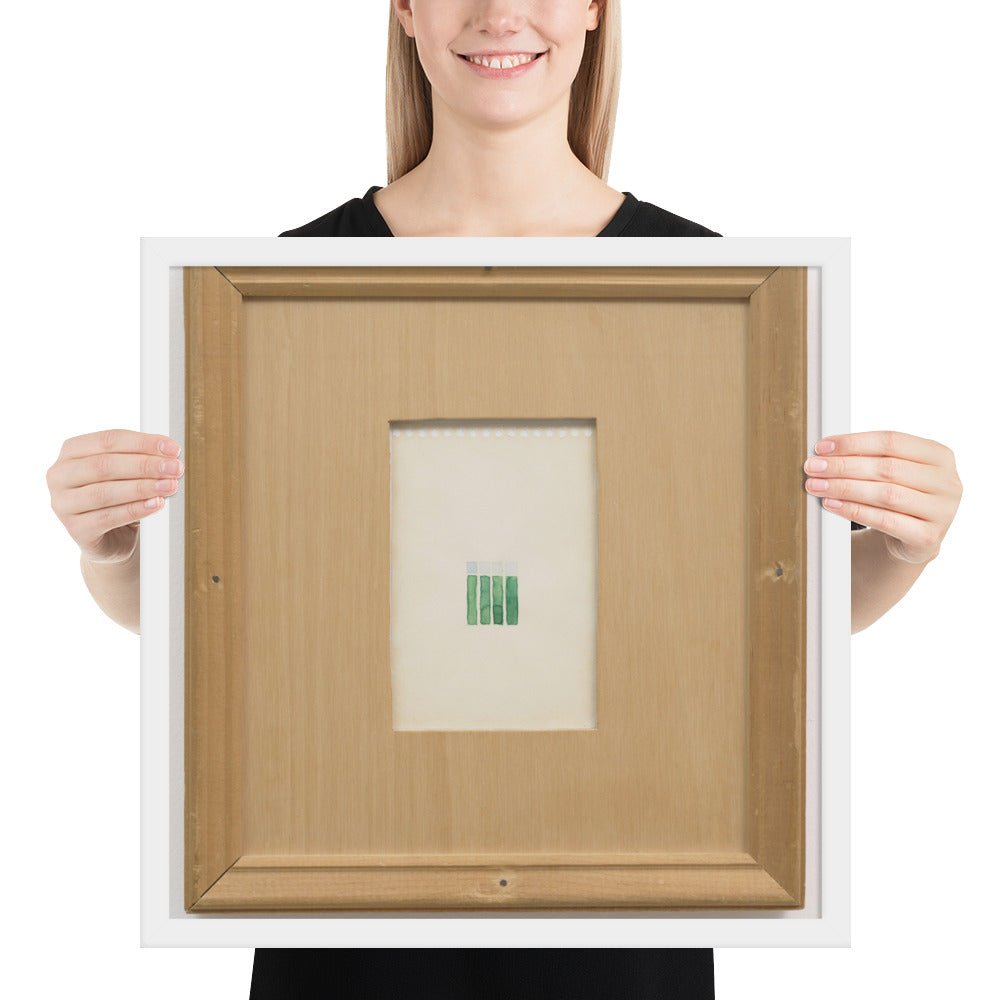 Untitled by Richard Tuttle, Framed poster