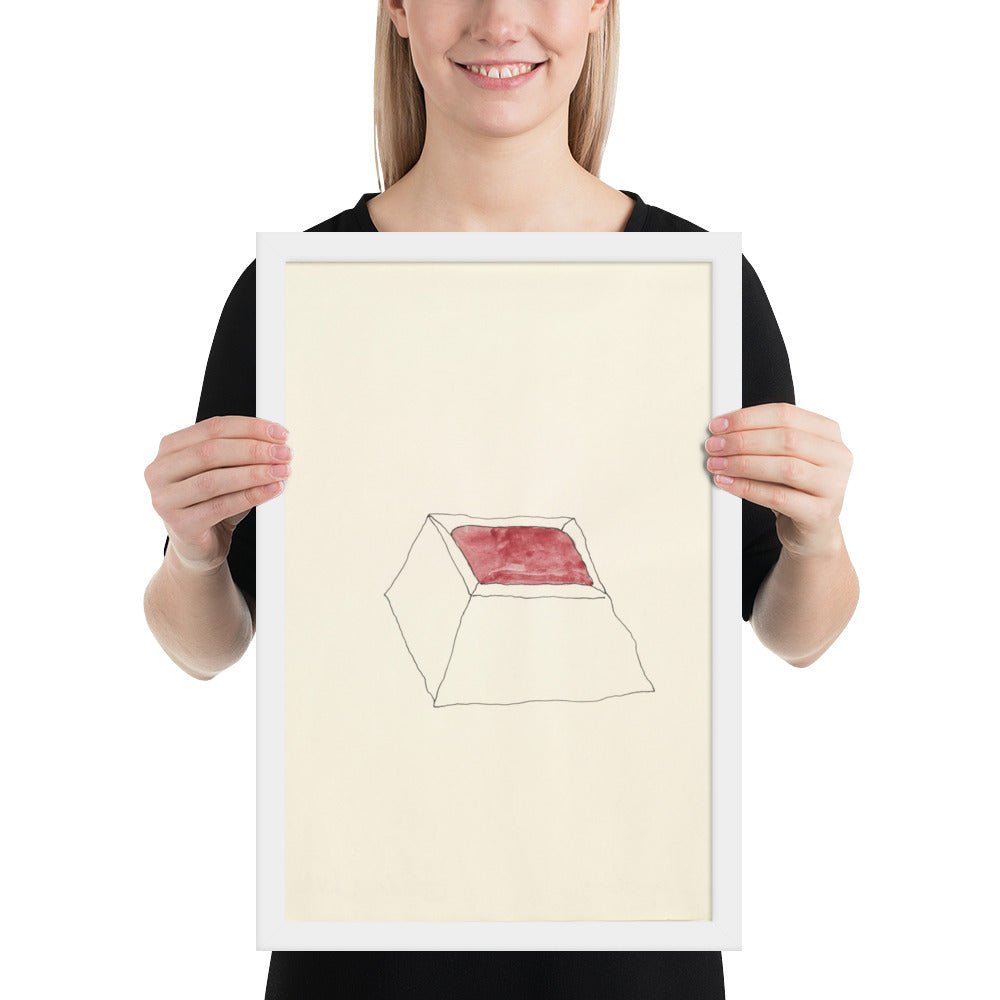 Untitled by Richard Tuttle, Framed poster