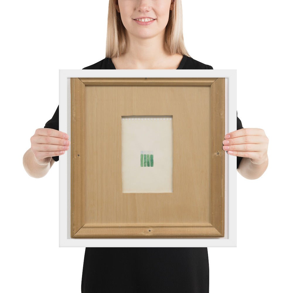 Untitled by Richard Tuttle, Framed poster