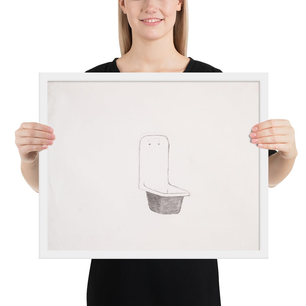 Untitled by Robert Gober, Framed poster