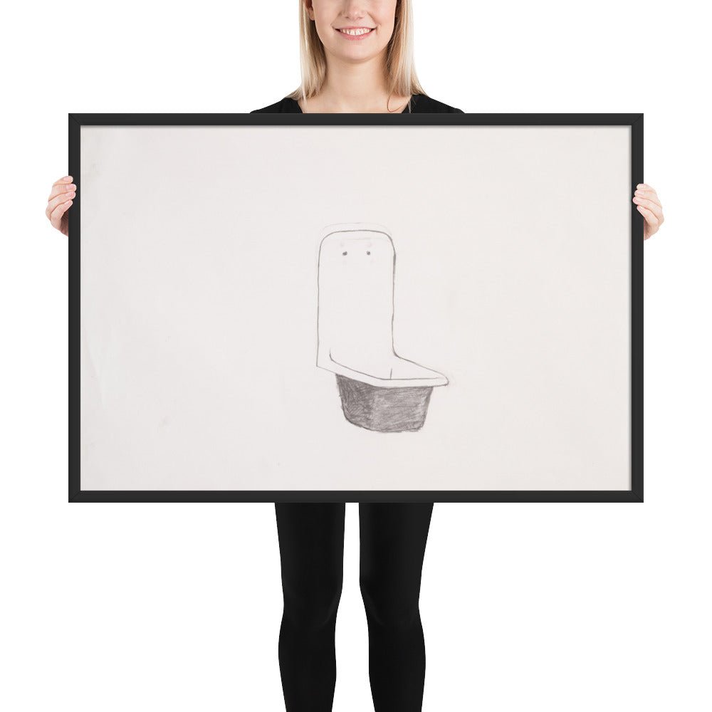 Untitled by Robert Gober, Framed poster