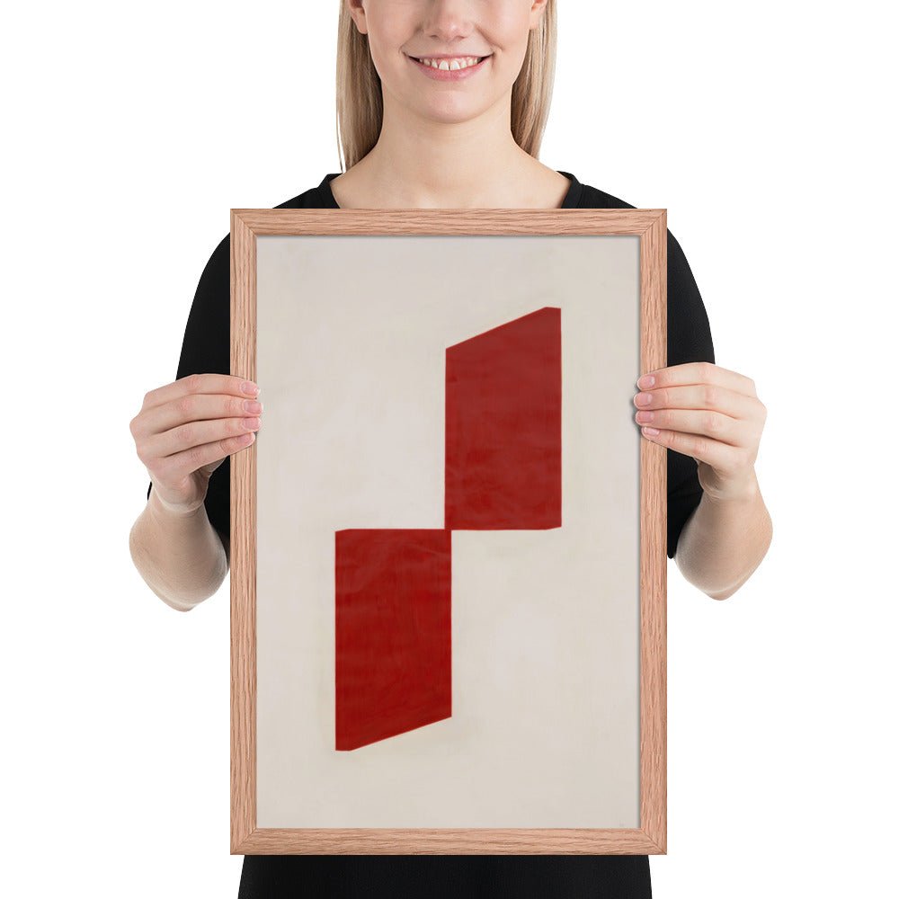 Untitled by Robert Therrien, Framed poster