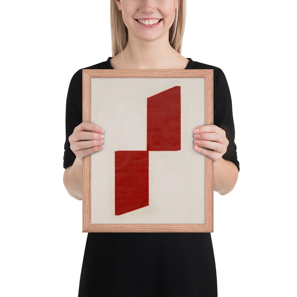 Untitled by Robert Therrien, Framed poster
