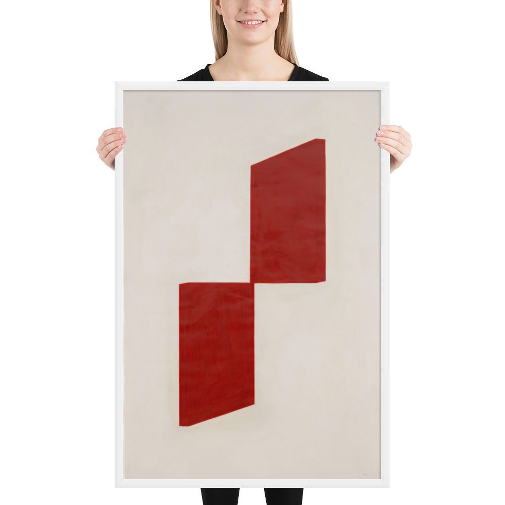 Untitled by Robert Therrien, Framed poster