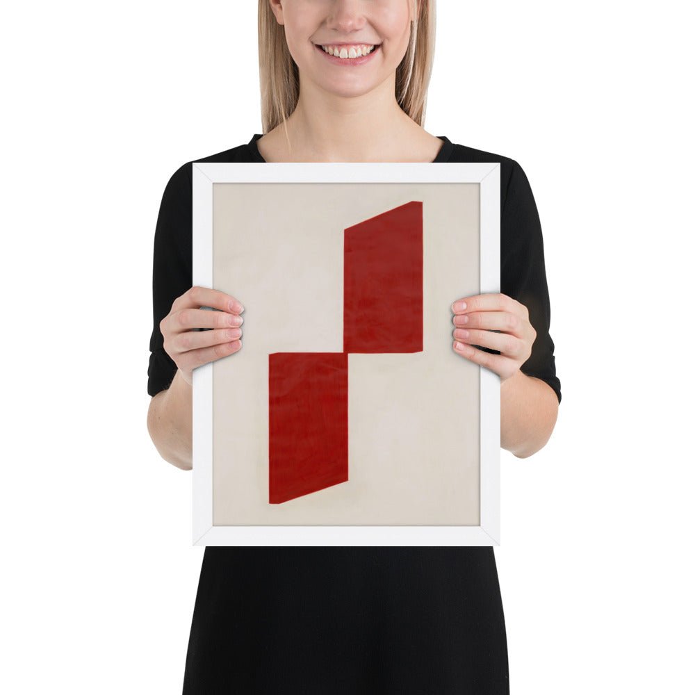 Untitled by Robert Therrien, Framed poster