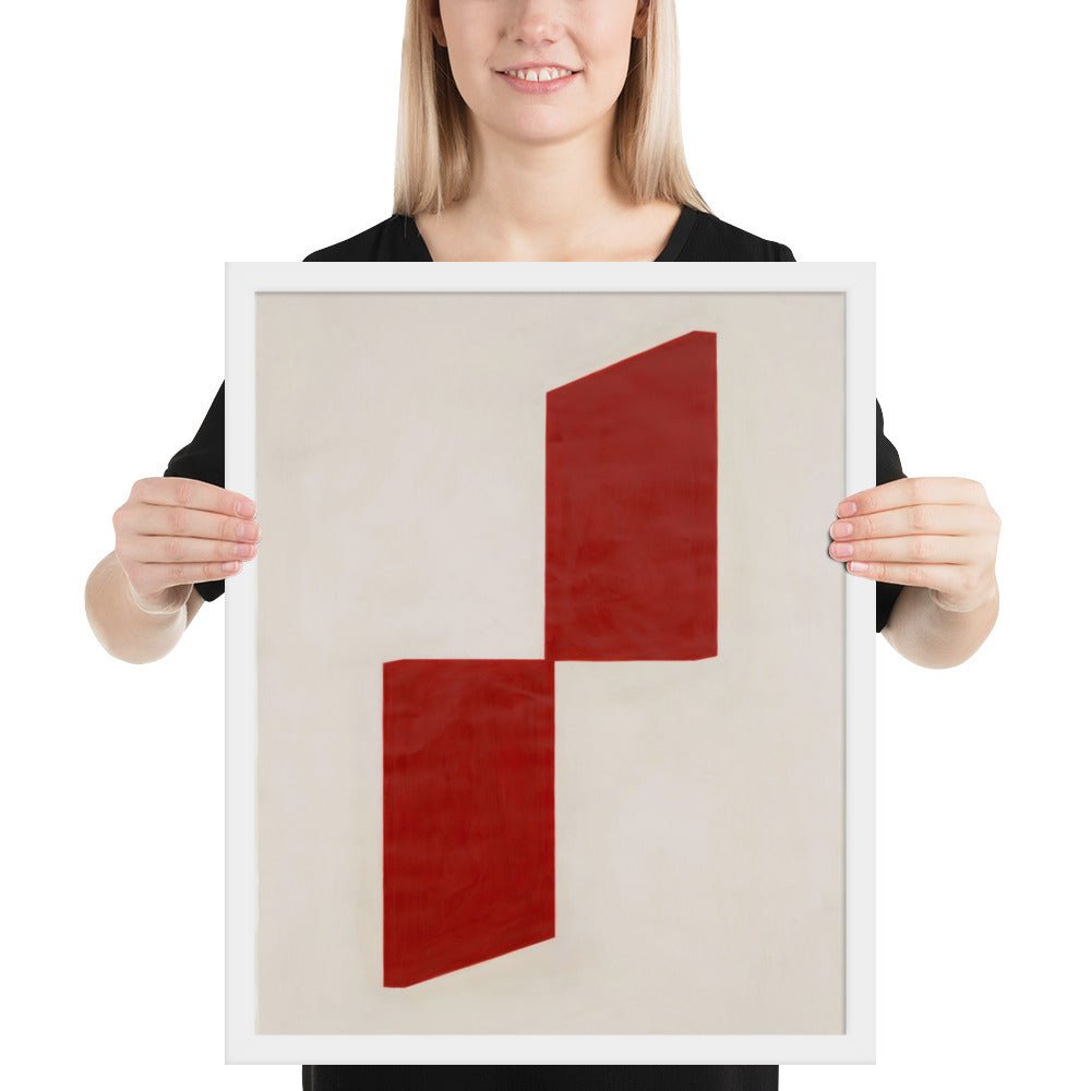 Untitled by Robert Therrien, Framed poster