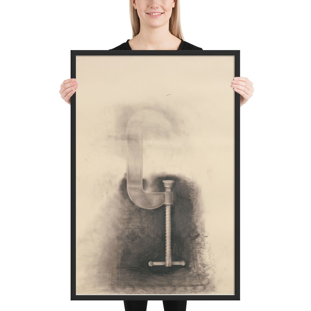 Untitled from Untitled Tool Series by Jim Dine, Framed poster